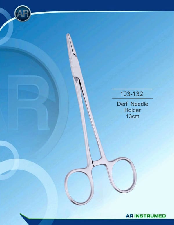 Derf Needle Holder 13cm (TC)