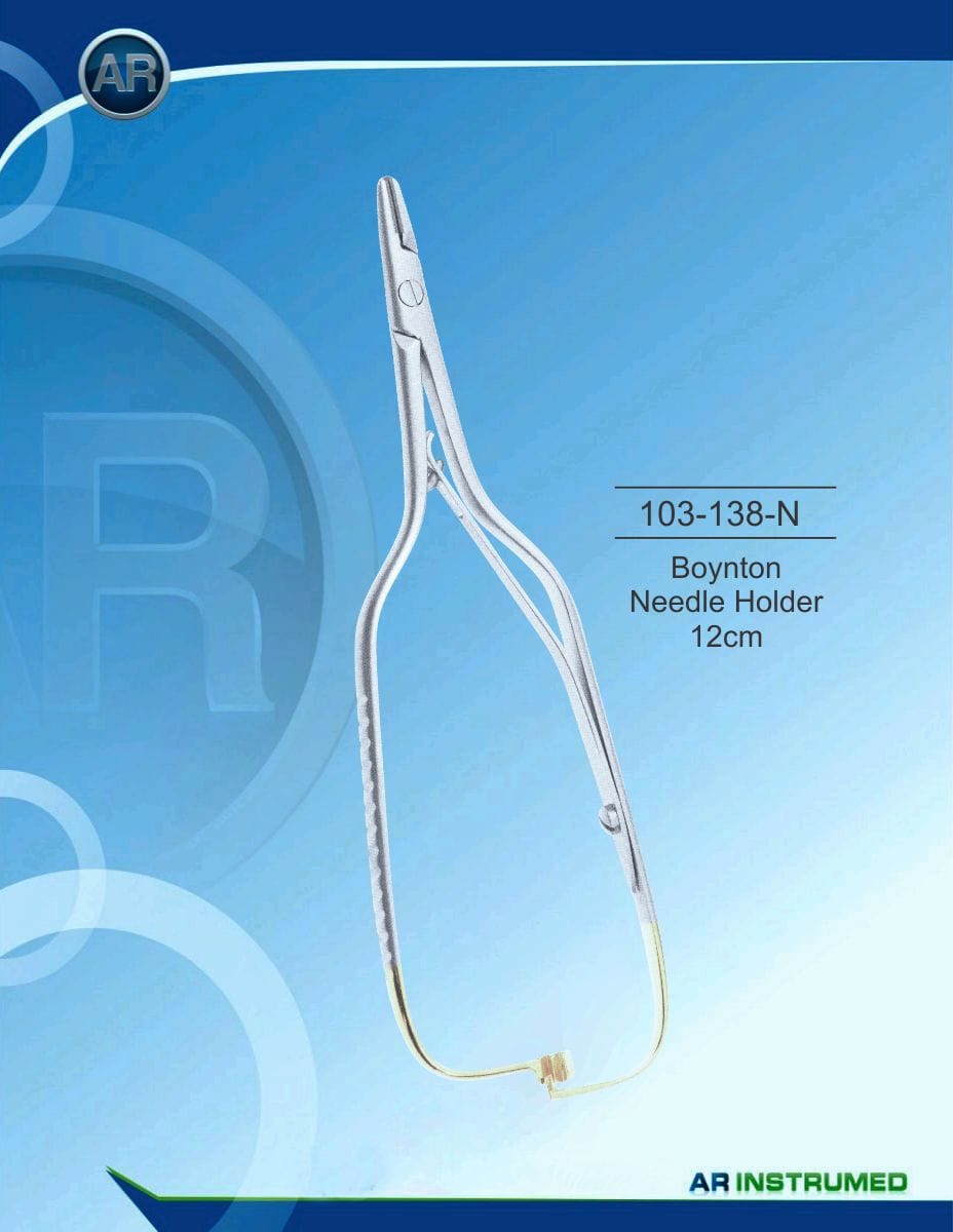 Boynton Needle Holder 12cm (TC) – AR Instrumed, Chirurgische Instrumente