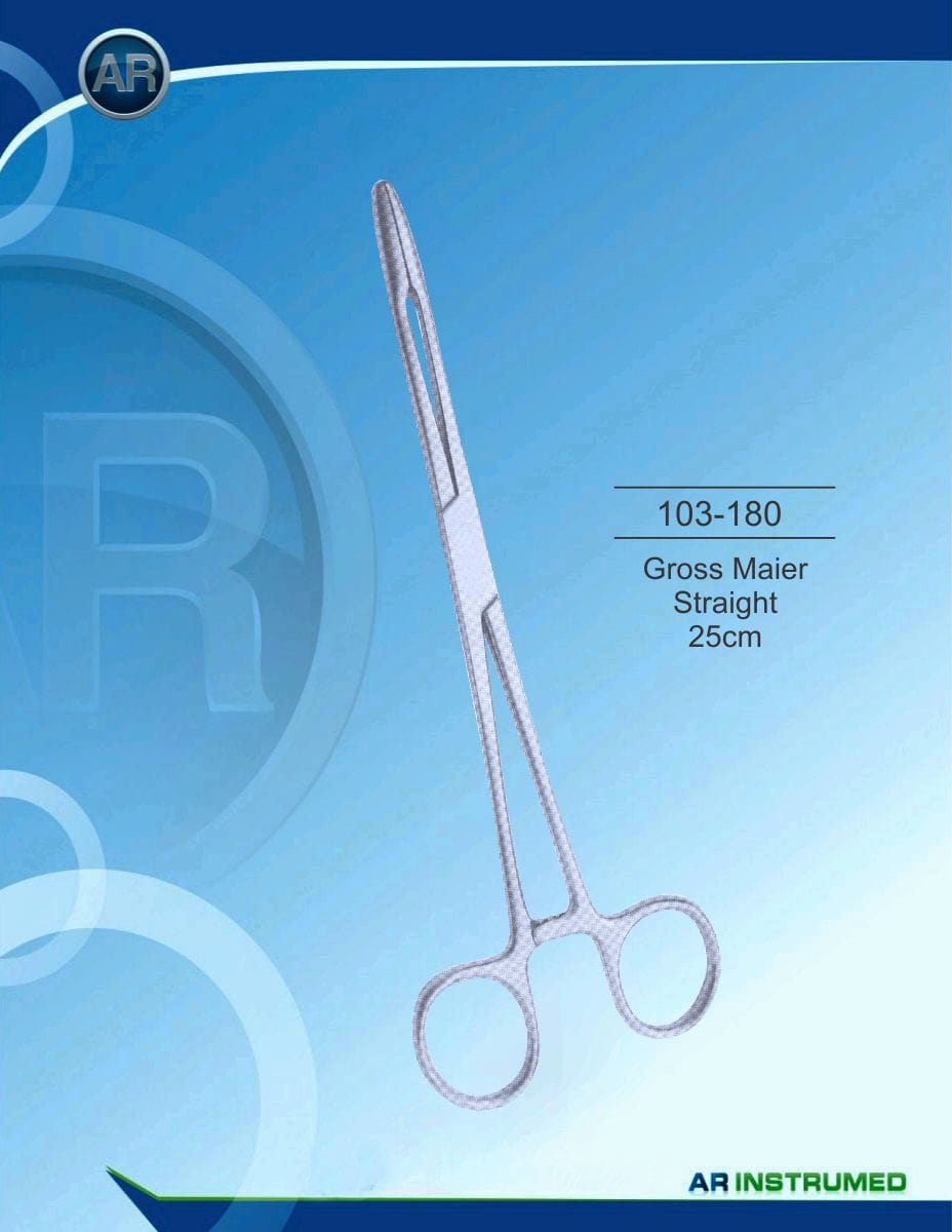 Gross Maier Straight 25cm – AR Instrumed, Chirurgische Instrumente