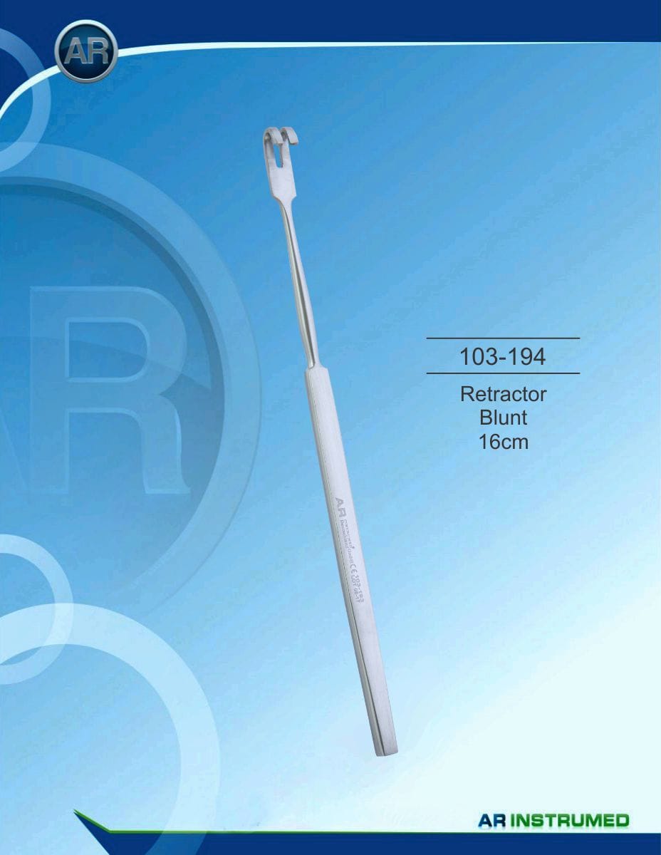 Retractor Blunt 16cm – AR Instrumed, Chirurgische Instrumente