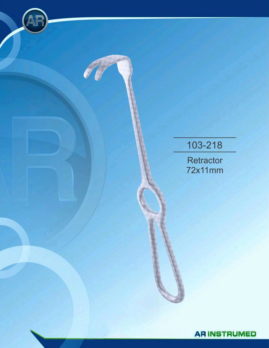 Retractor 72x11mm – AR Instrumed, Surgical Hand Instruments