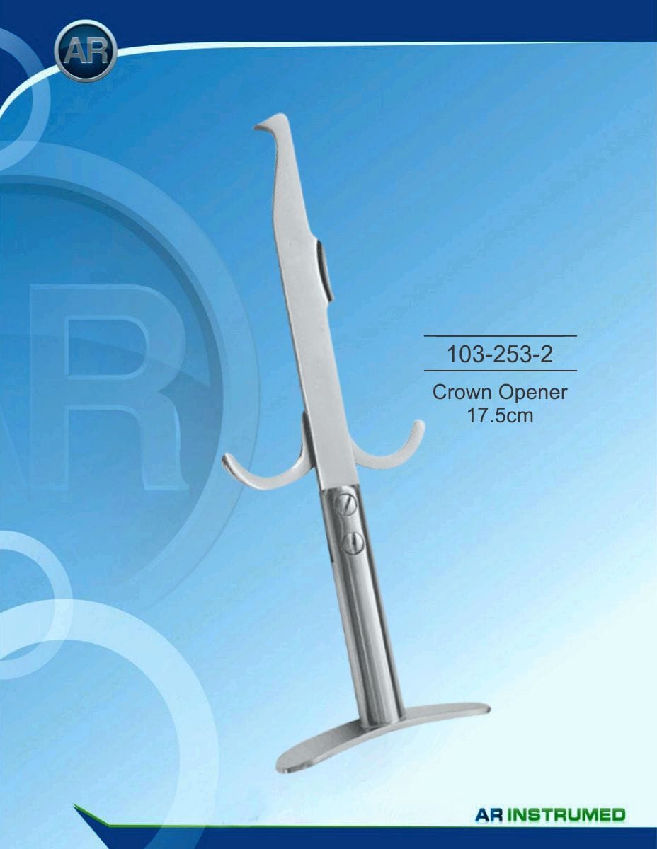 Crown Opener 17.5cm – AR Instrumed, Retraction Cords / Rings