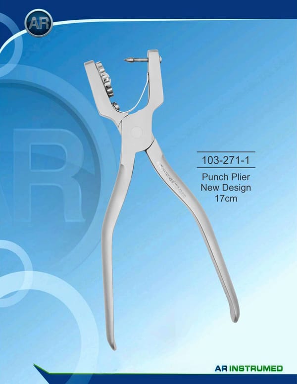 Punch Plier New Design 17cm