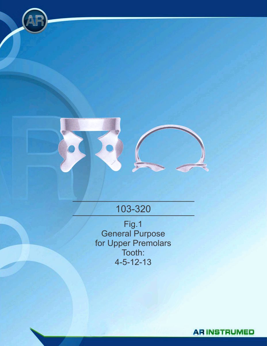 Fig.1 General Purpose for Upper Premolars Tooth 4-5-12-13