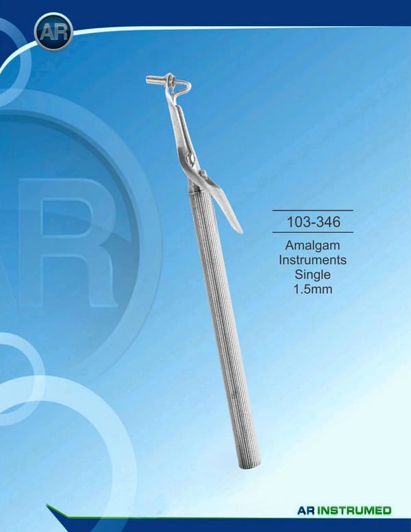 Amalgam Instruments Single 1.5mm