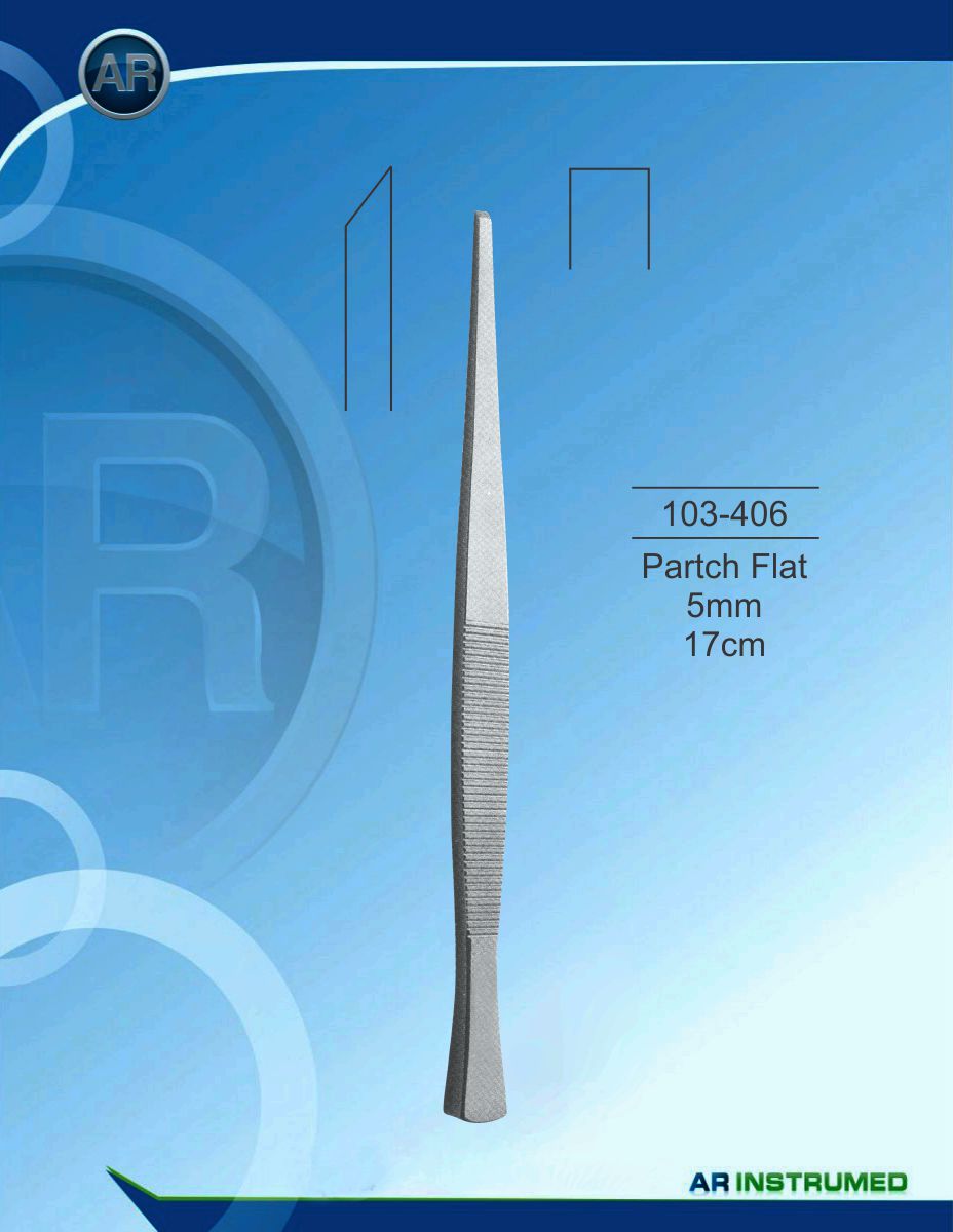 Bone chisel Partch Flat 17cm 5mm
