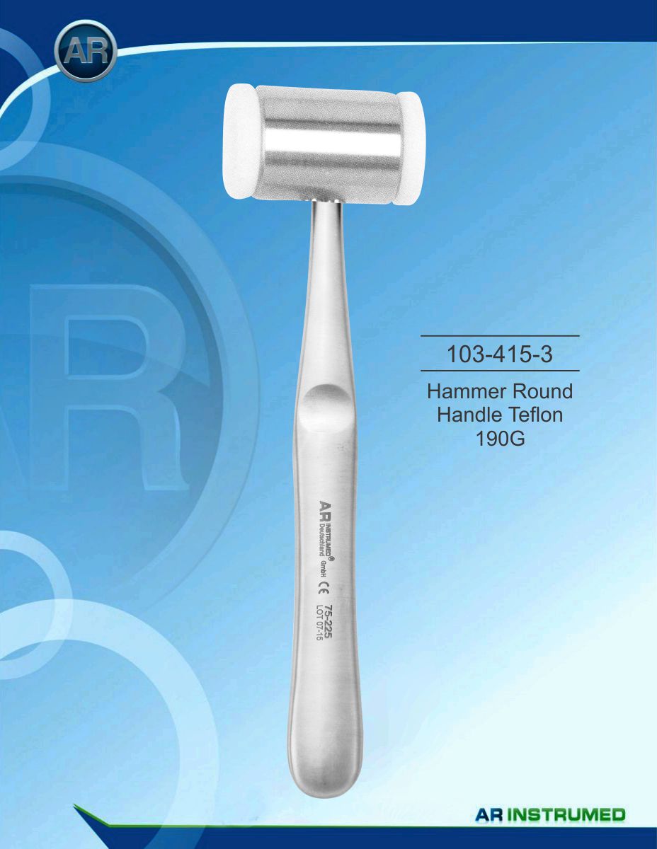 Mallet Round Handle Teflon 190G