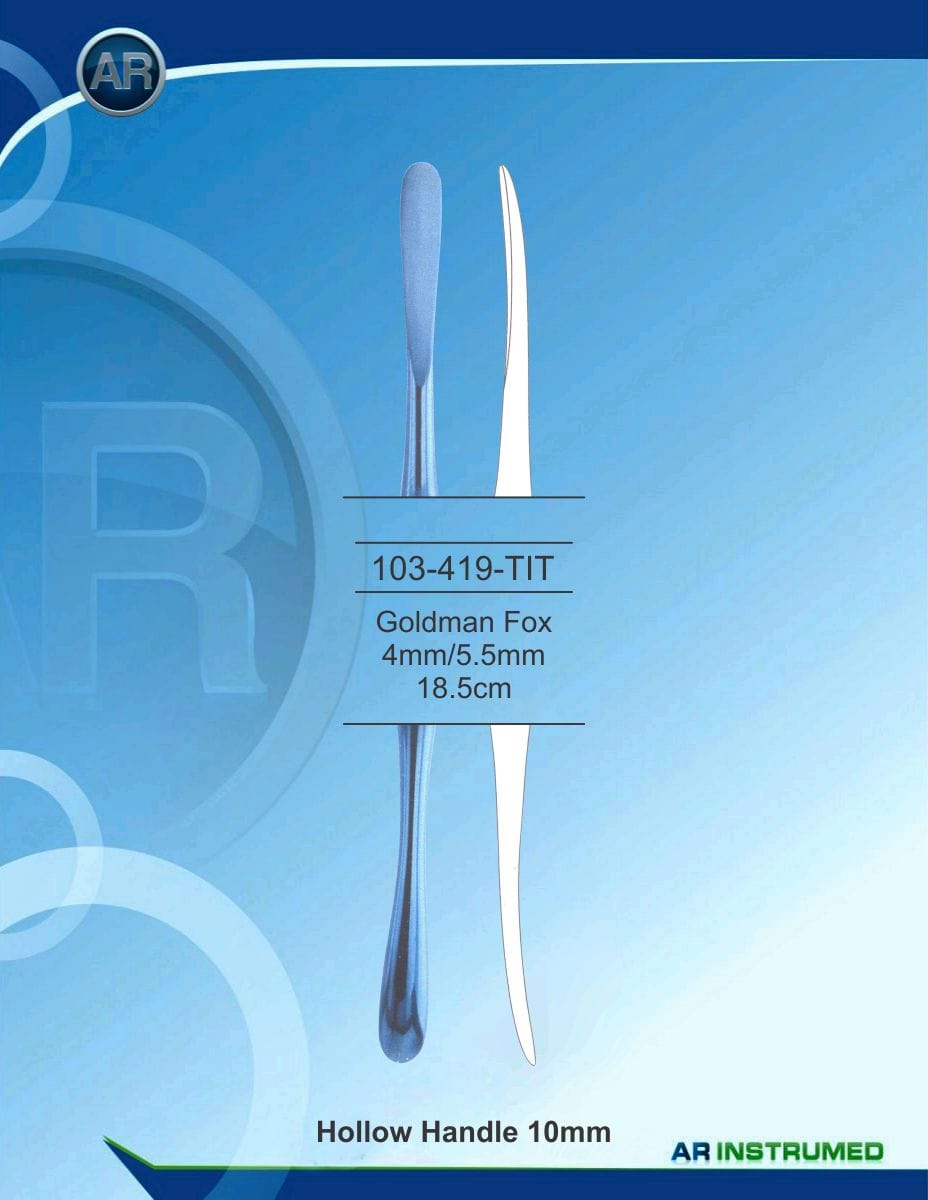 Goldman Fox 4mm/5.5mm 18.5cm – AR Instrumed, Surgical Instruments