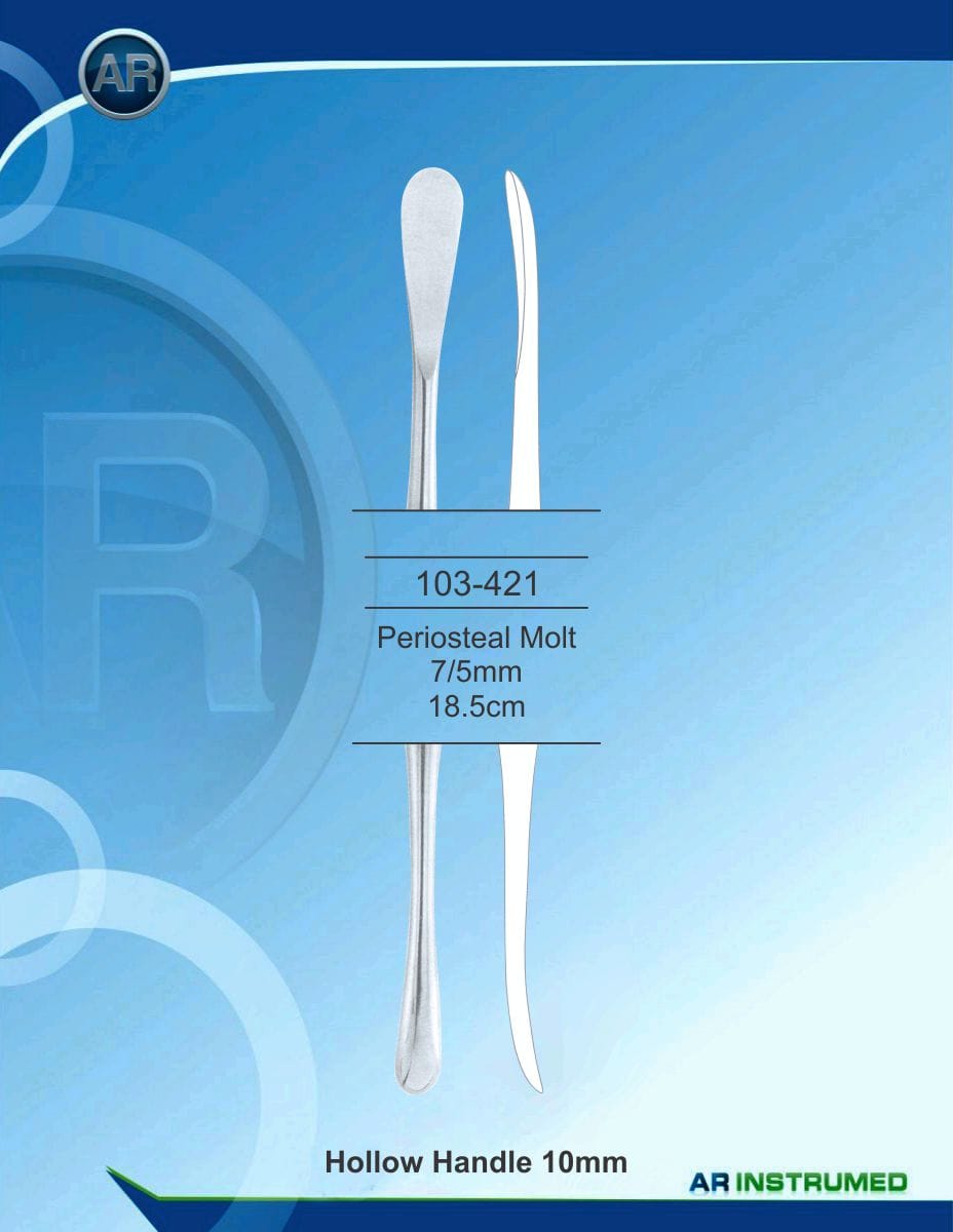 Periosteal Molt 7/5mm 18.5cm – AR Instrumed, Surgical Instruments