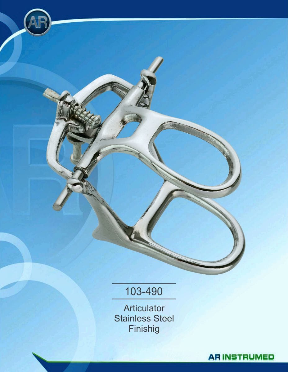 Articulator Stainless Steel Finishig – AR Instrumed, Articulators and Accessories