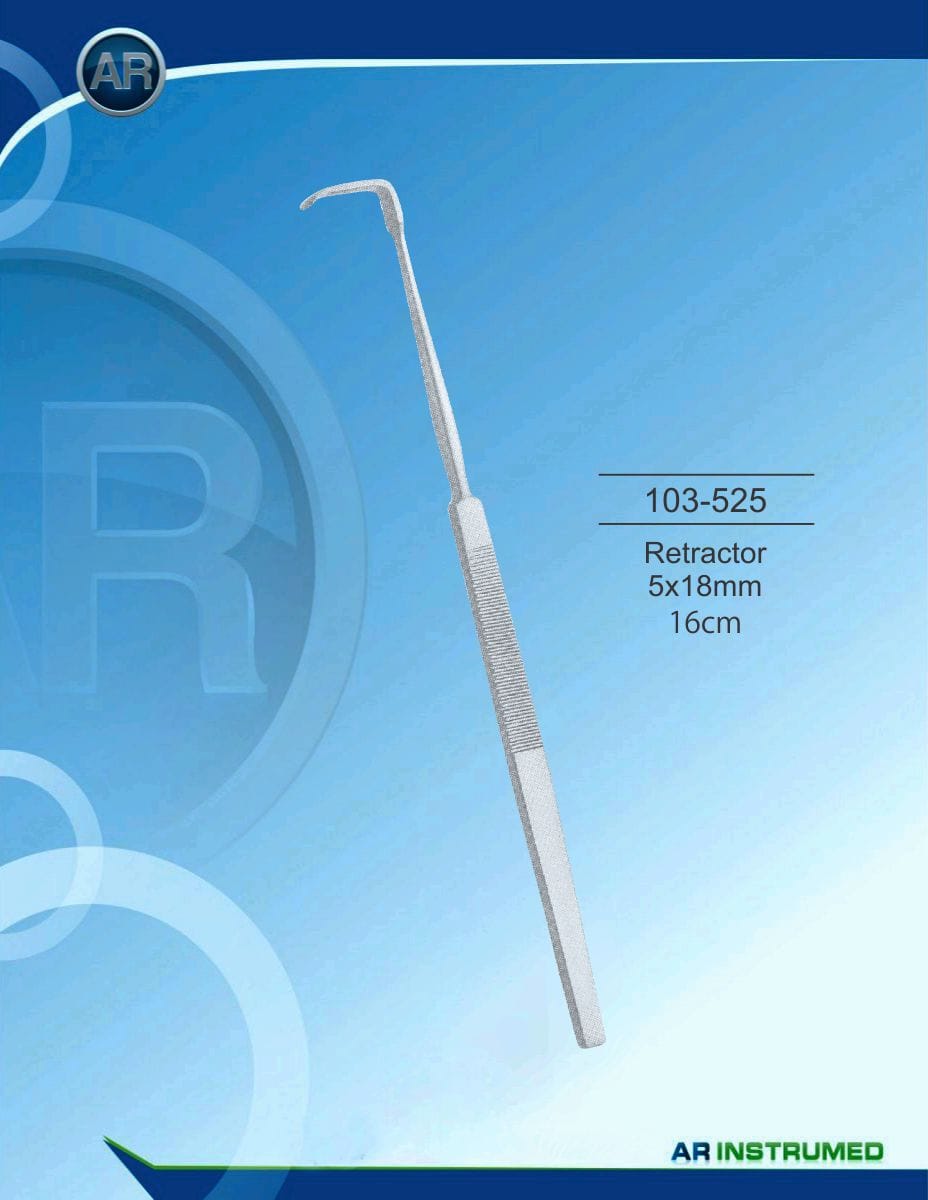 Retractor 5x18mm 16cm – AR Instrumed, Chirurgische Instrumente