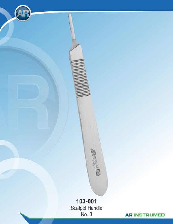 Scalpel Handle No.3 130mm