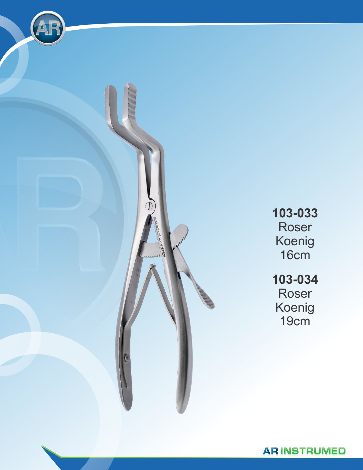 Roser-Konig 16cm – AR Instrumed, Surgical Hand Instruments