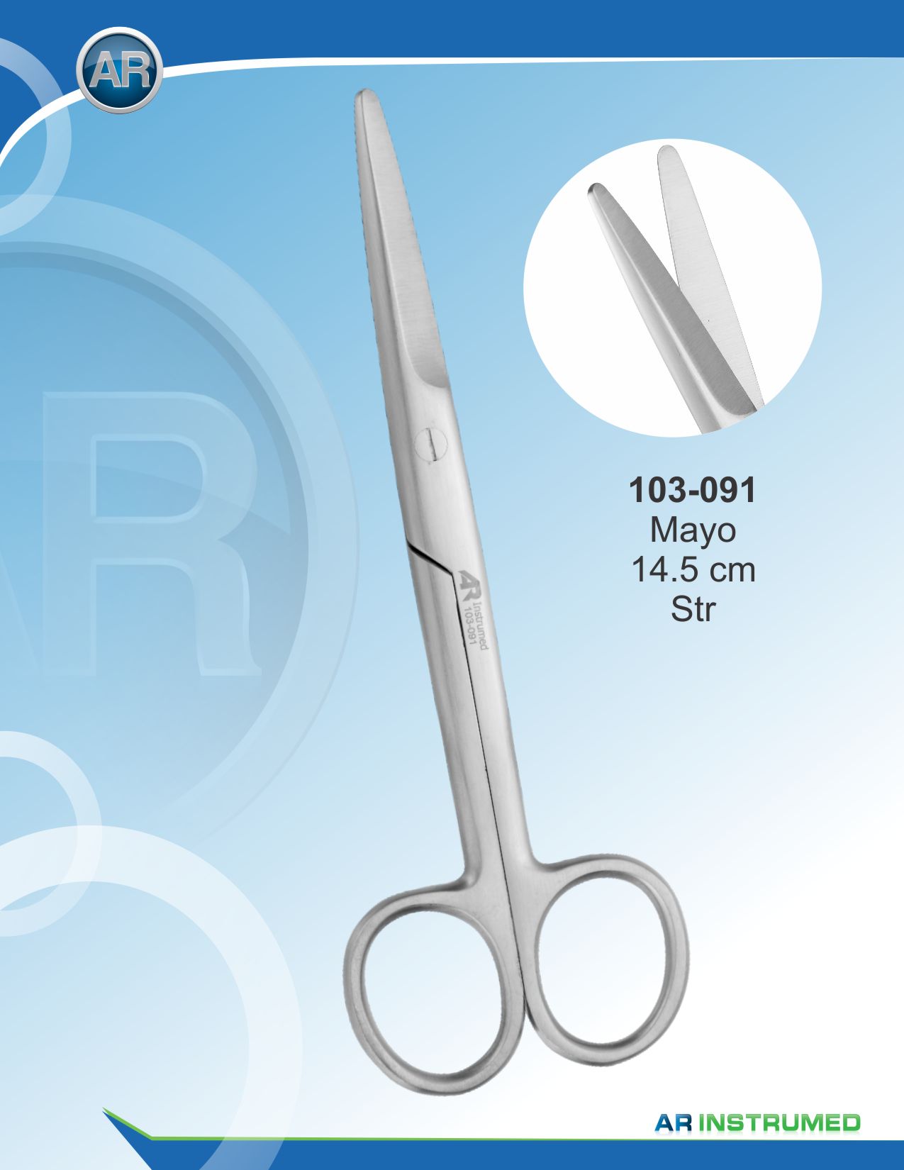 Mayo Straight 14.5cm