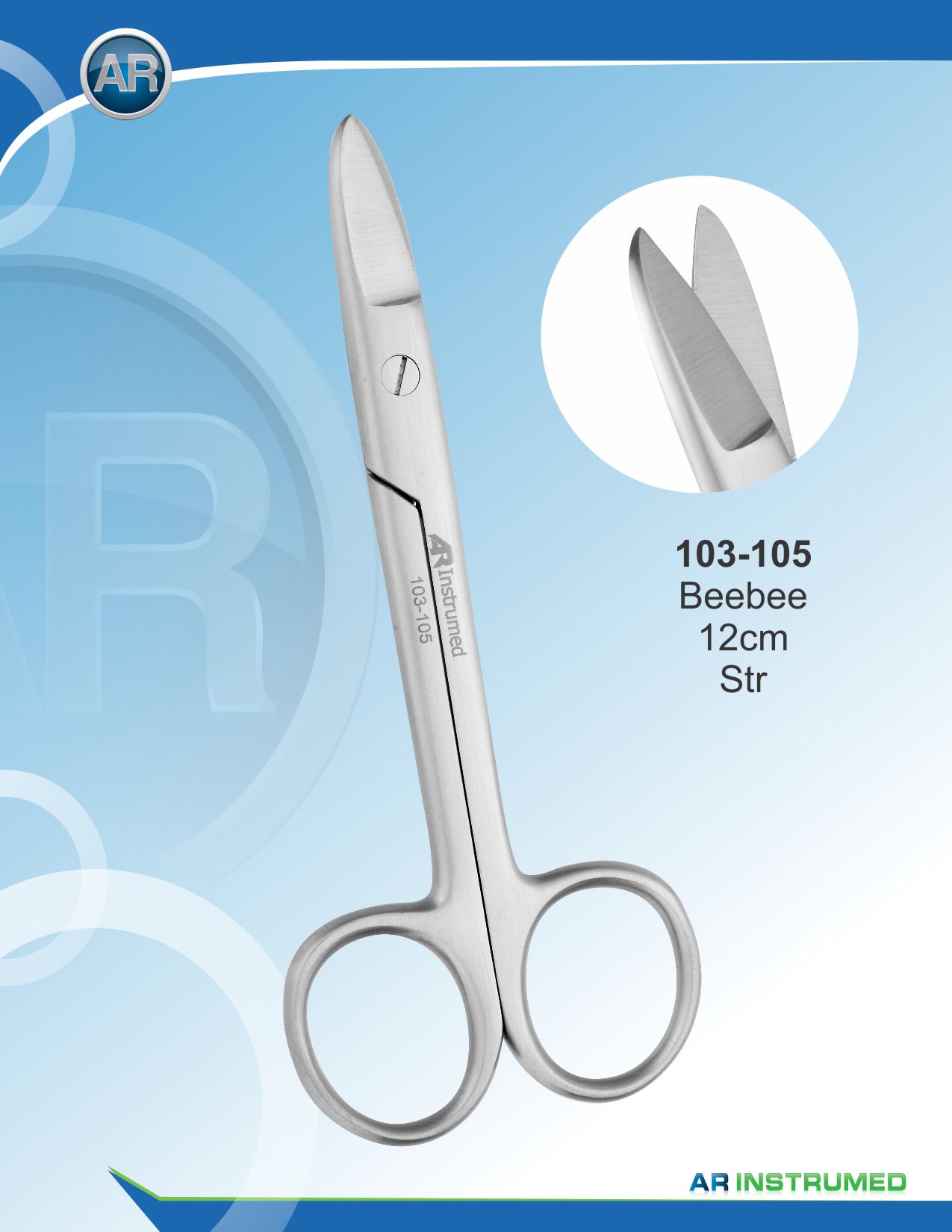 Beebee Straight 12cm Saw Edge