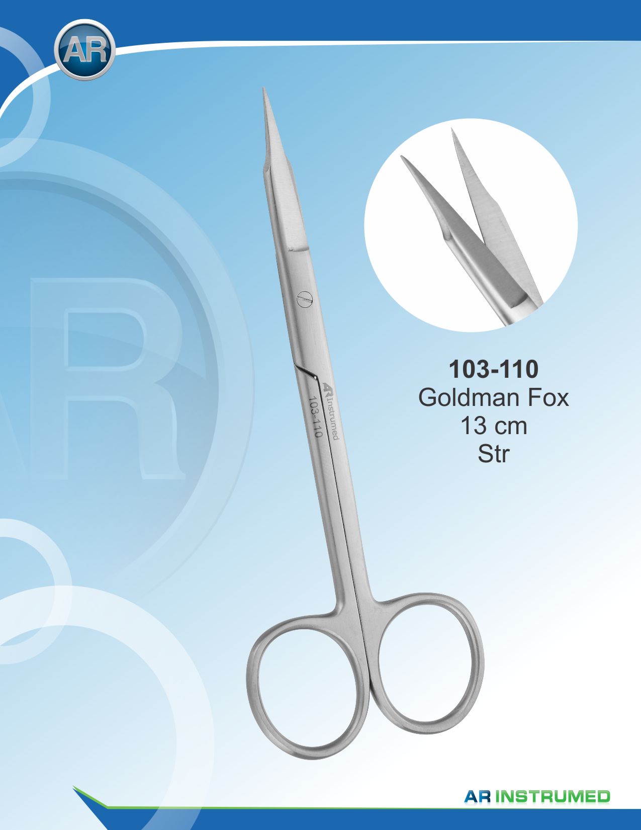 Goldman-Fox Straight 13cm
