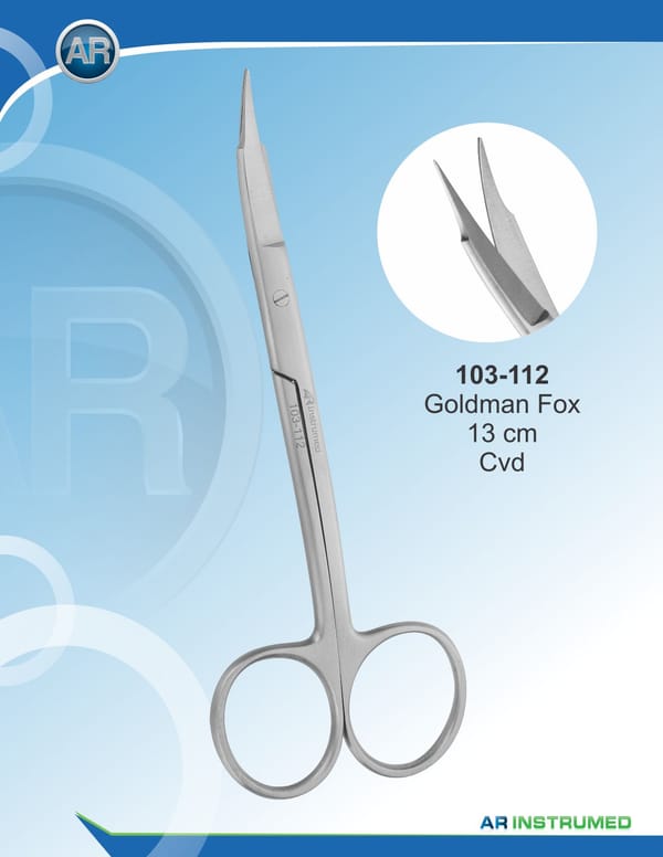 Goldman Fox Curved 13cm