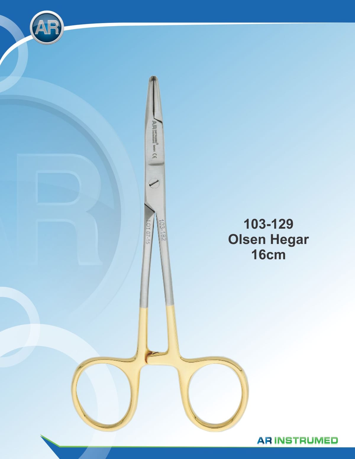 Olsen Hegar Needle Holder/Scissor in wire 2-0,3-0,4-0 16cm – AR Instrumed, Chirurgische Instrumente