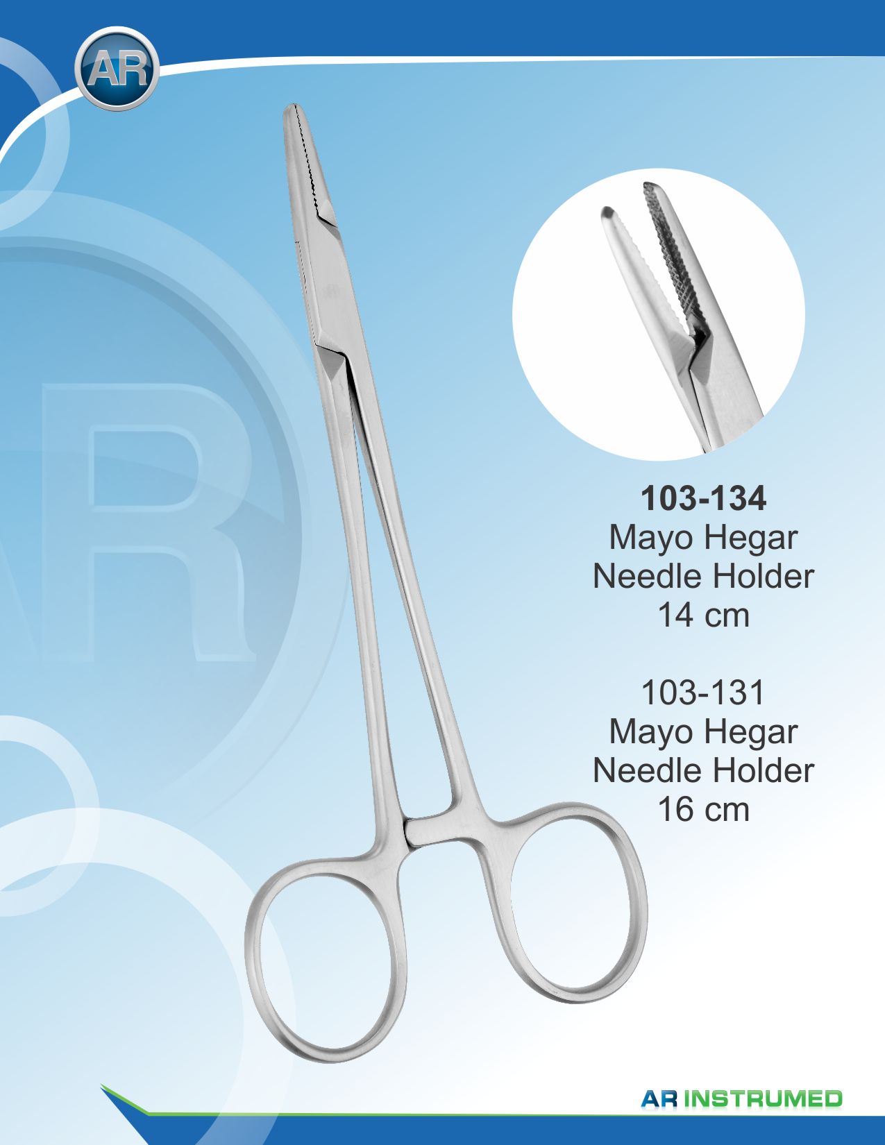 Mayo Hegar Needle Holder 16cm