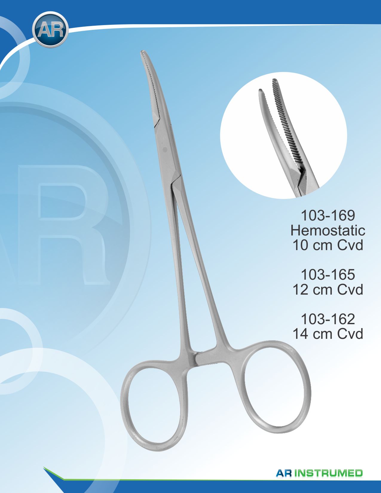 Forcep Hemostatic Curved 10cm
