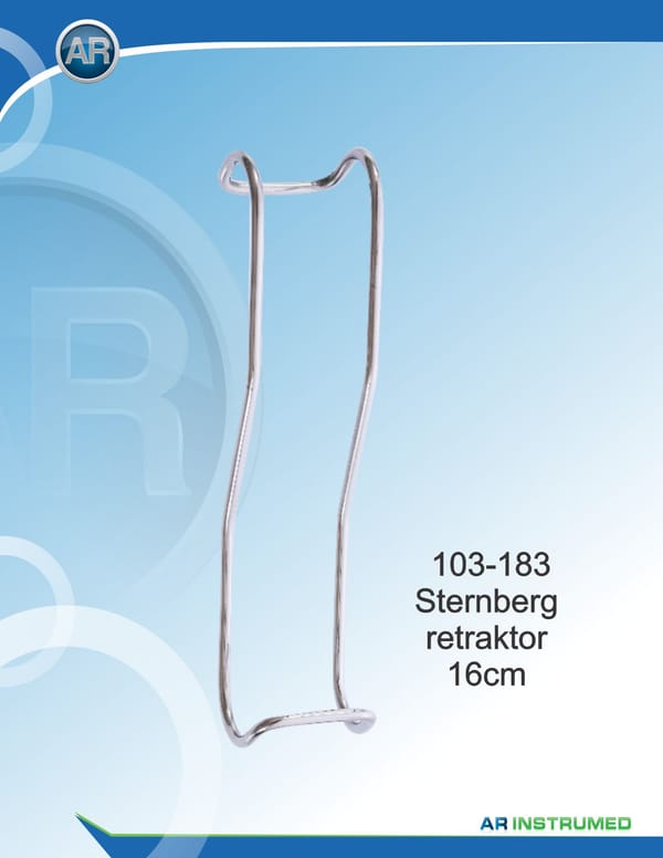 Sternberg Retractor 16cm