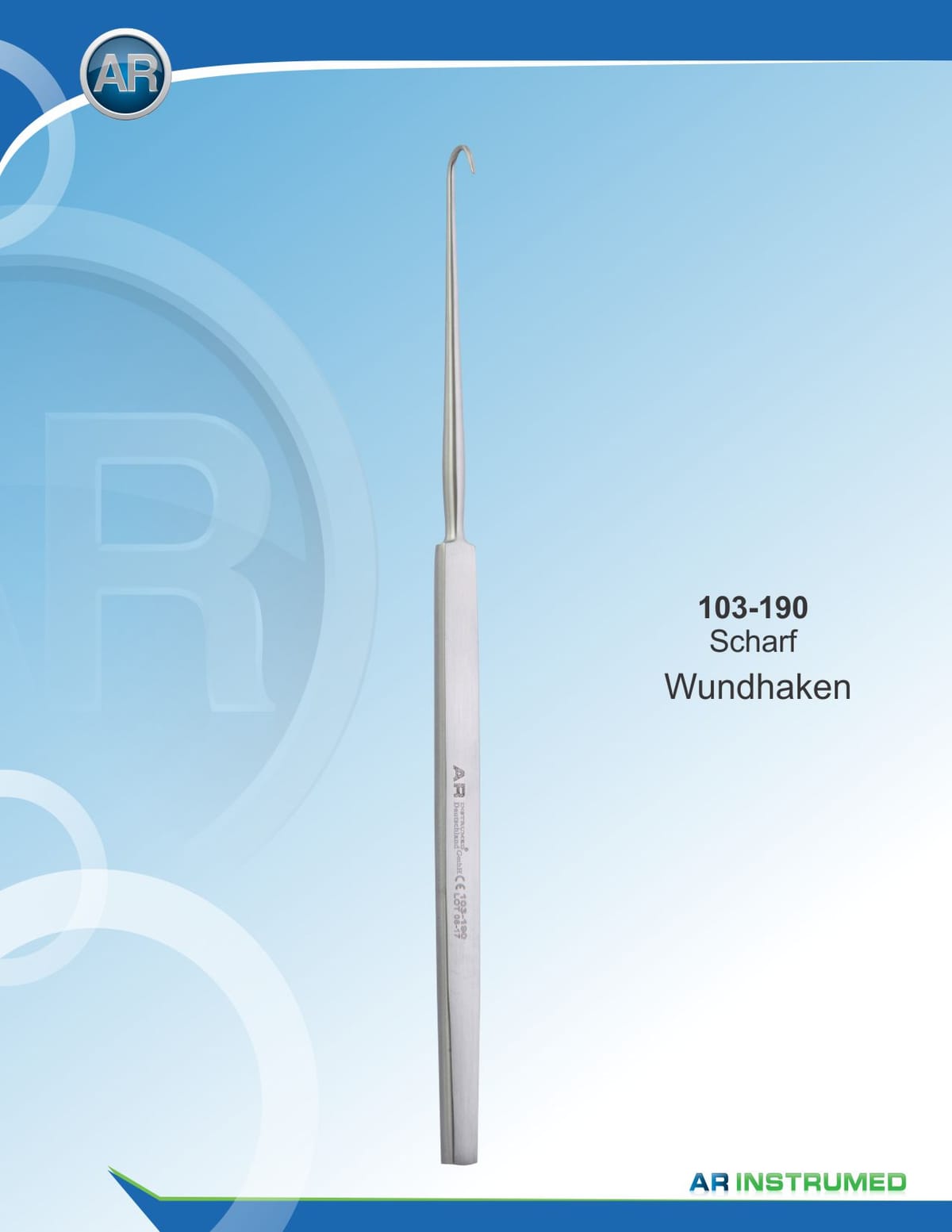 Retractor Sharp 16cm – AR Instrumed, Chirurgische Instrumente