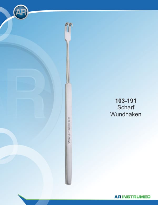 Retractor Sharp 16cm