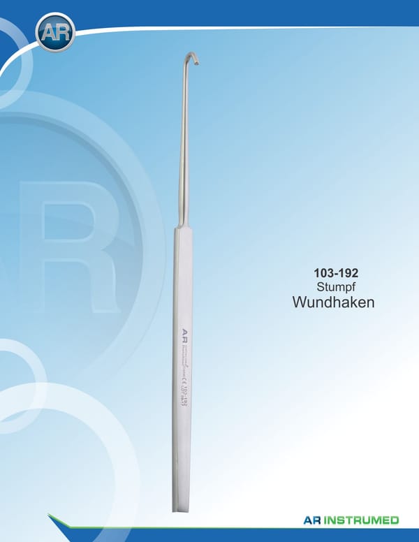 Retractor Blunt 16cm