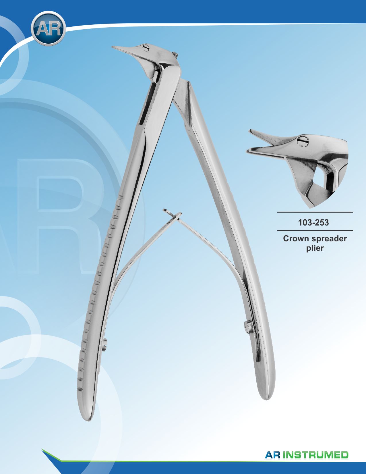 Crown Spreader Plier 17cm