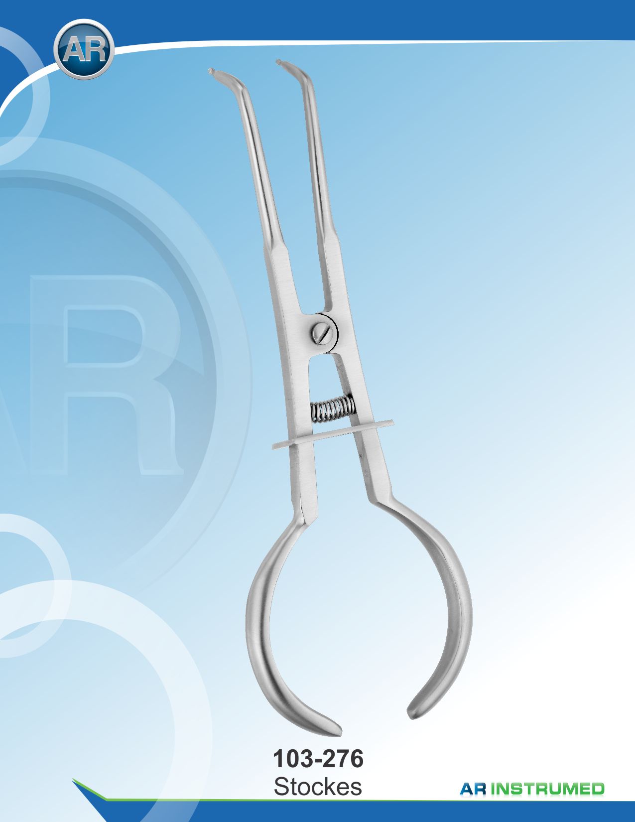 Rubber Dam Clamp Forceps Stocks 17cm – AR Instrumed, Dental Dam Clamps & Forceps
