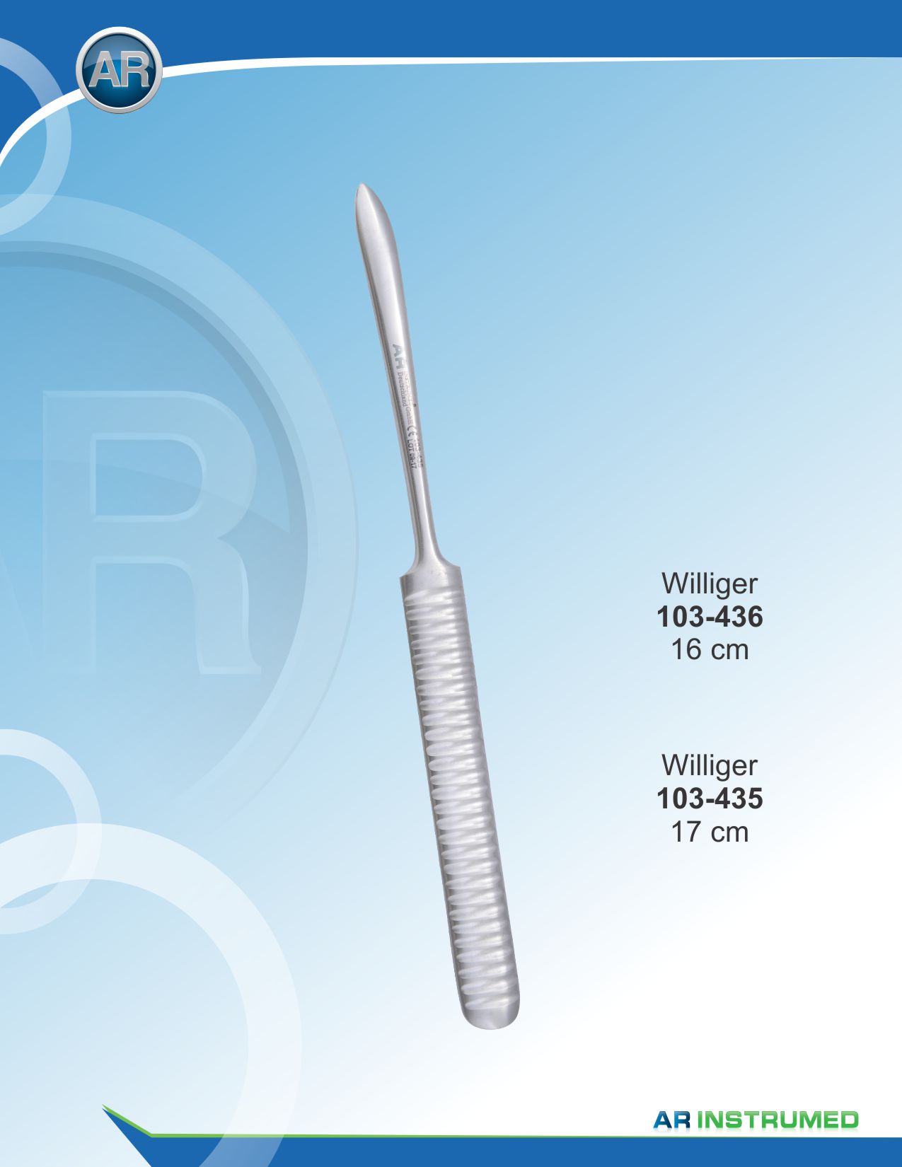 Williger 17cm – AR Instrumed, Surgical Hand Instruments
