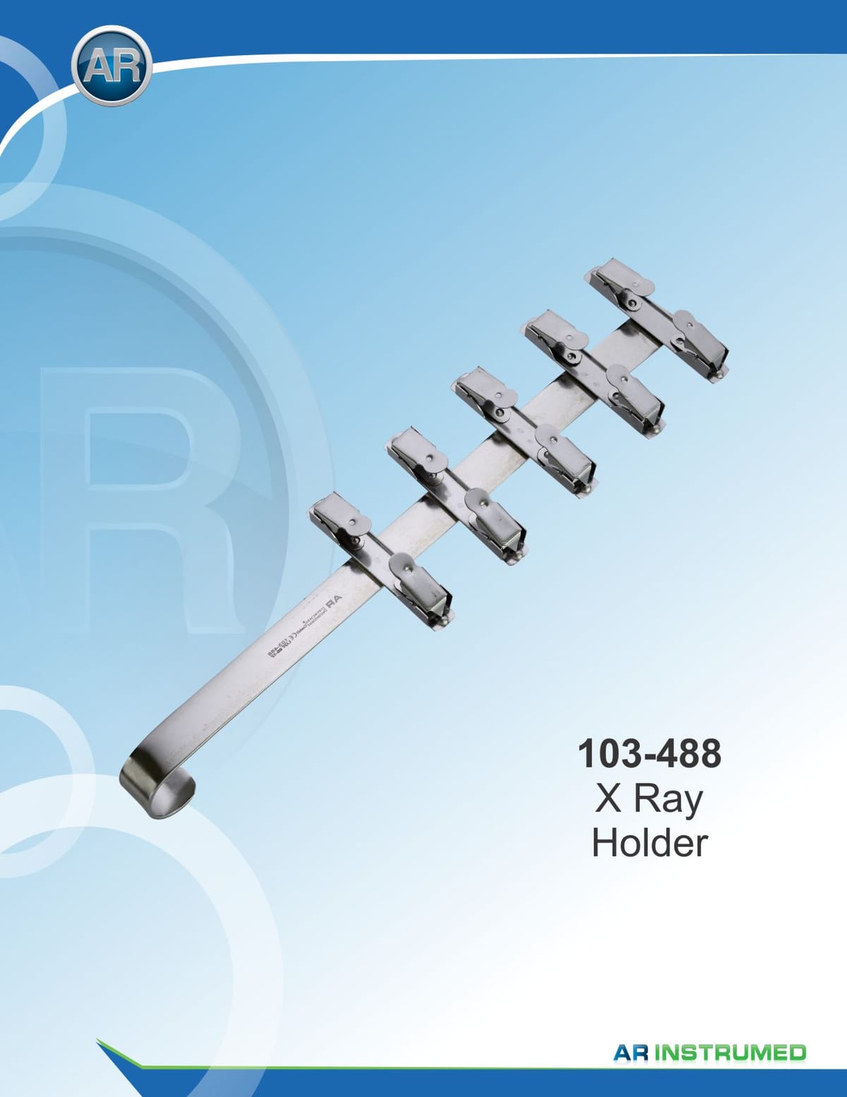 X-Ray Holder Set of 10 Clips – AR Instrumed, X-ray Accessories