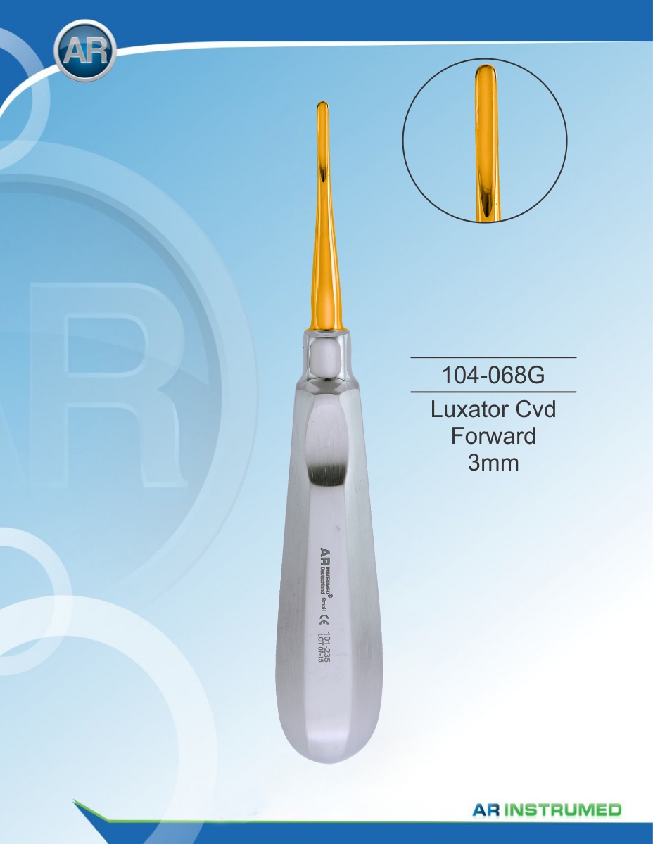 Luxator Curved Forward 3mm