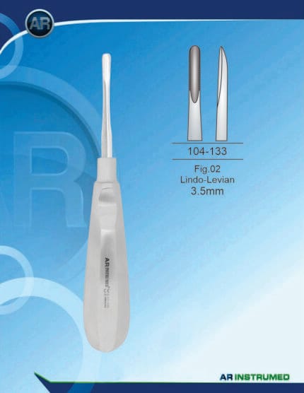 Afb.02 Lindo-Levian 3.5 mm – AR Instrumed, Root Elevators