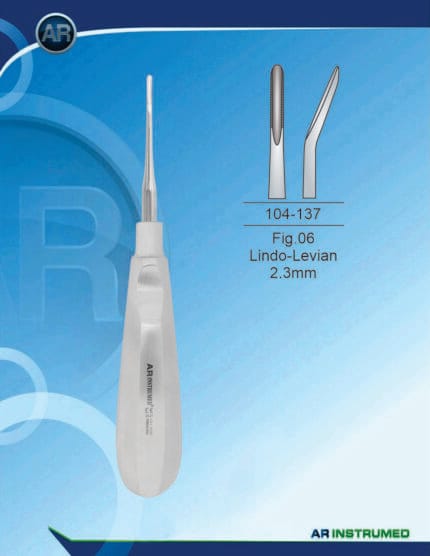 Afb.06 Lindo-Levian 2.3 mm – AR Instrumed, Root Elevators