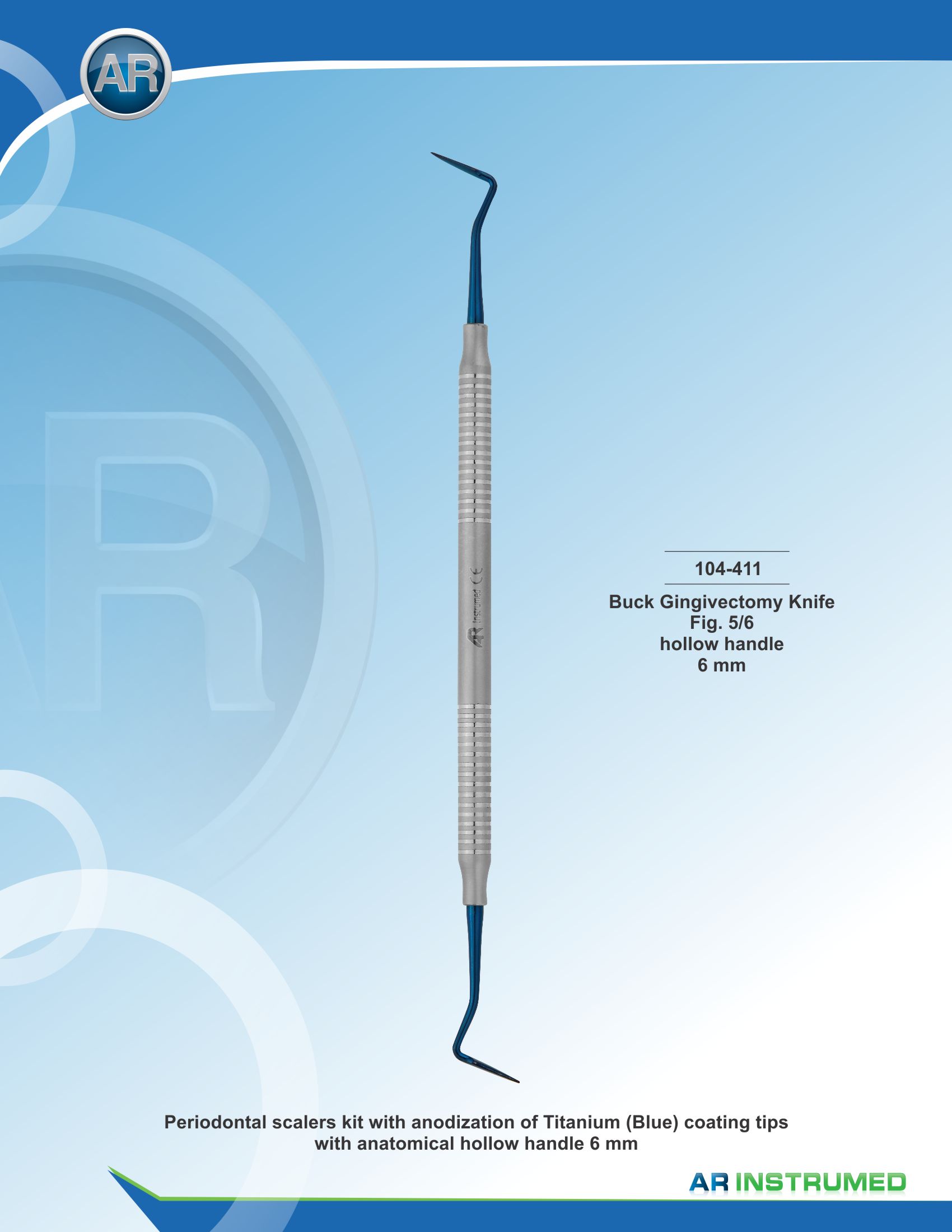 Buck Gingivectomy Knife Fig.5/6