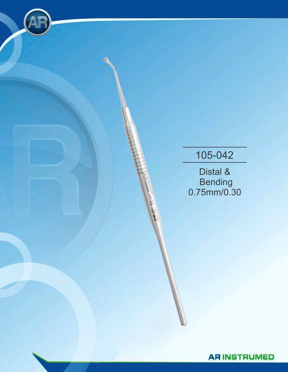Distal &amp; Bending 0.75mm/0.30 Hollow Handle 6mm