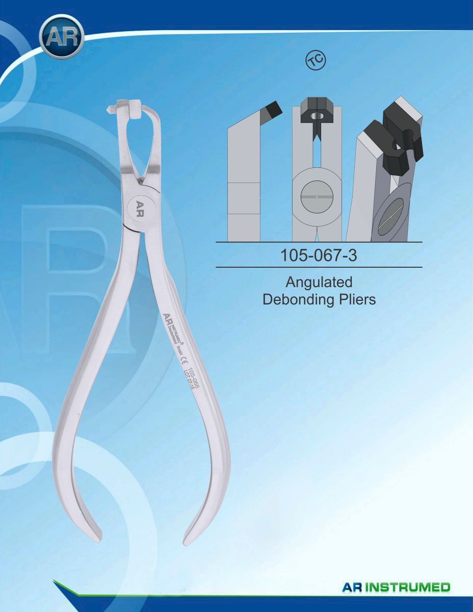Orthodontic Pliers Angulated Debonding Pliers (TC)
