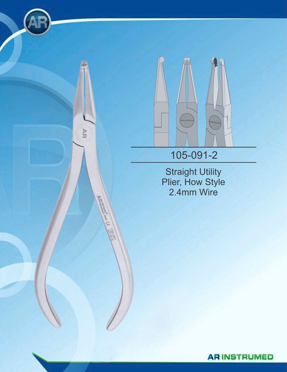 Orthodontic Pliers How Plier 3.2mm Wire – AR Instrumed, Pliers