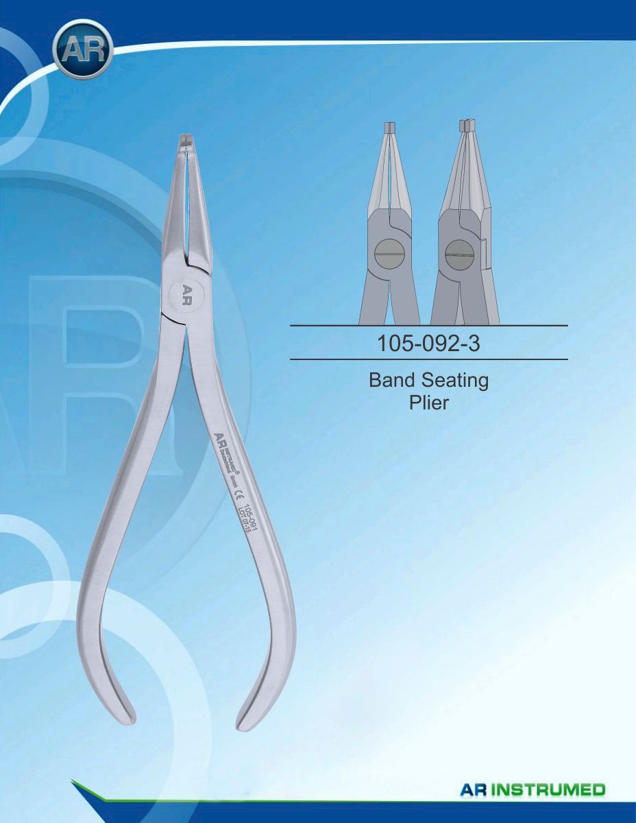 Band Seating Plier 2.8mm max 0.50mm.020" Wire