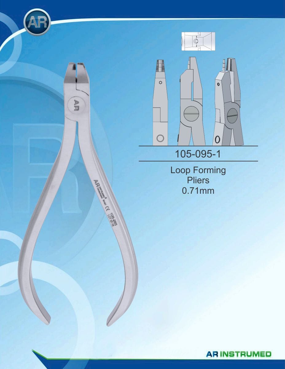 Orthodontics Pliers Loop Forming Pliers 0.71mm – AR Instrumed, Zangen