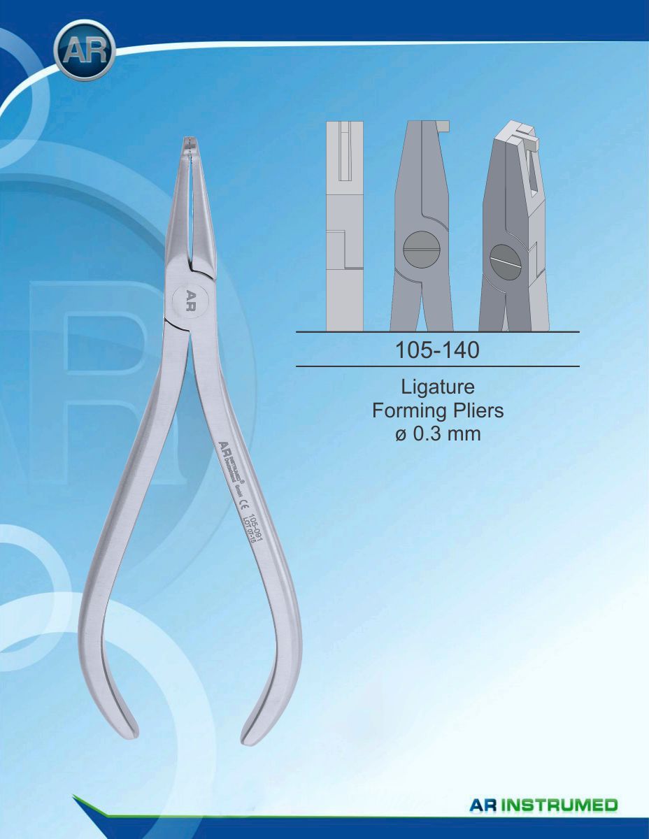 Orthodontics Pliers Ligature Forming Pliers ø 0.3 mm