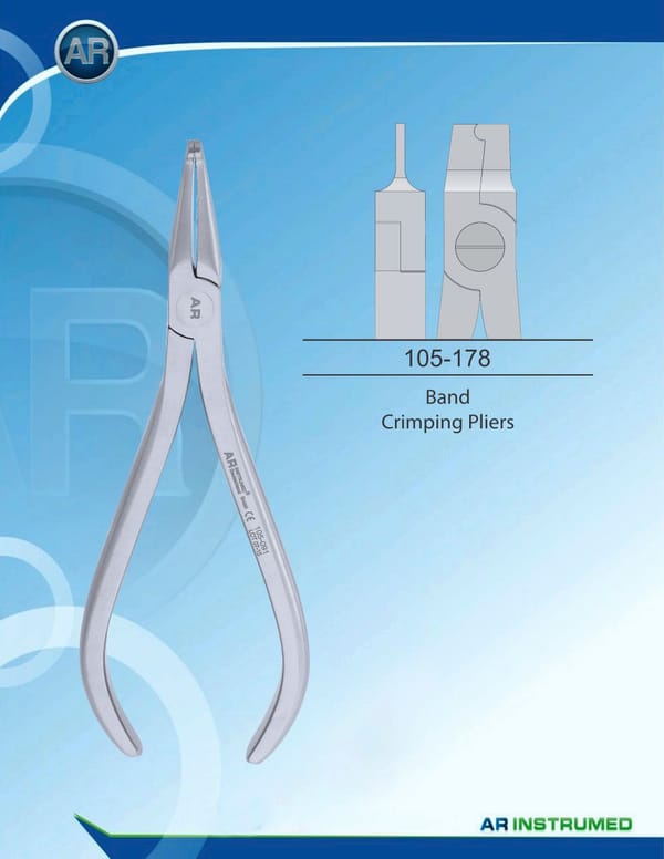 Orthodontics Pliers Band Crimping Pliers