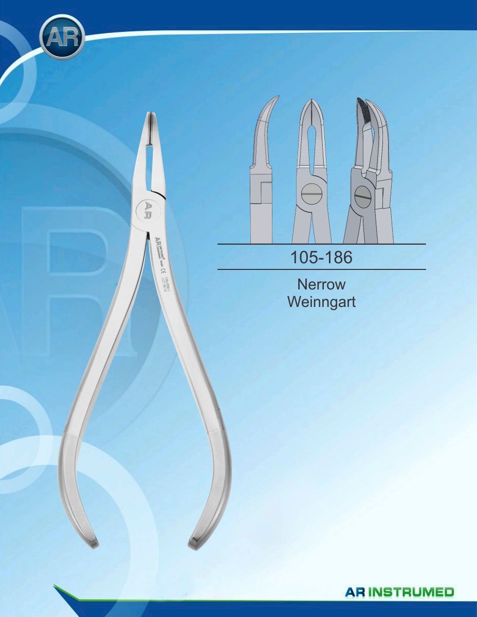 Orthodontic pliers Nerrow Weingart