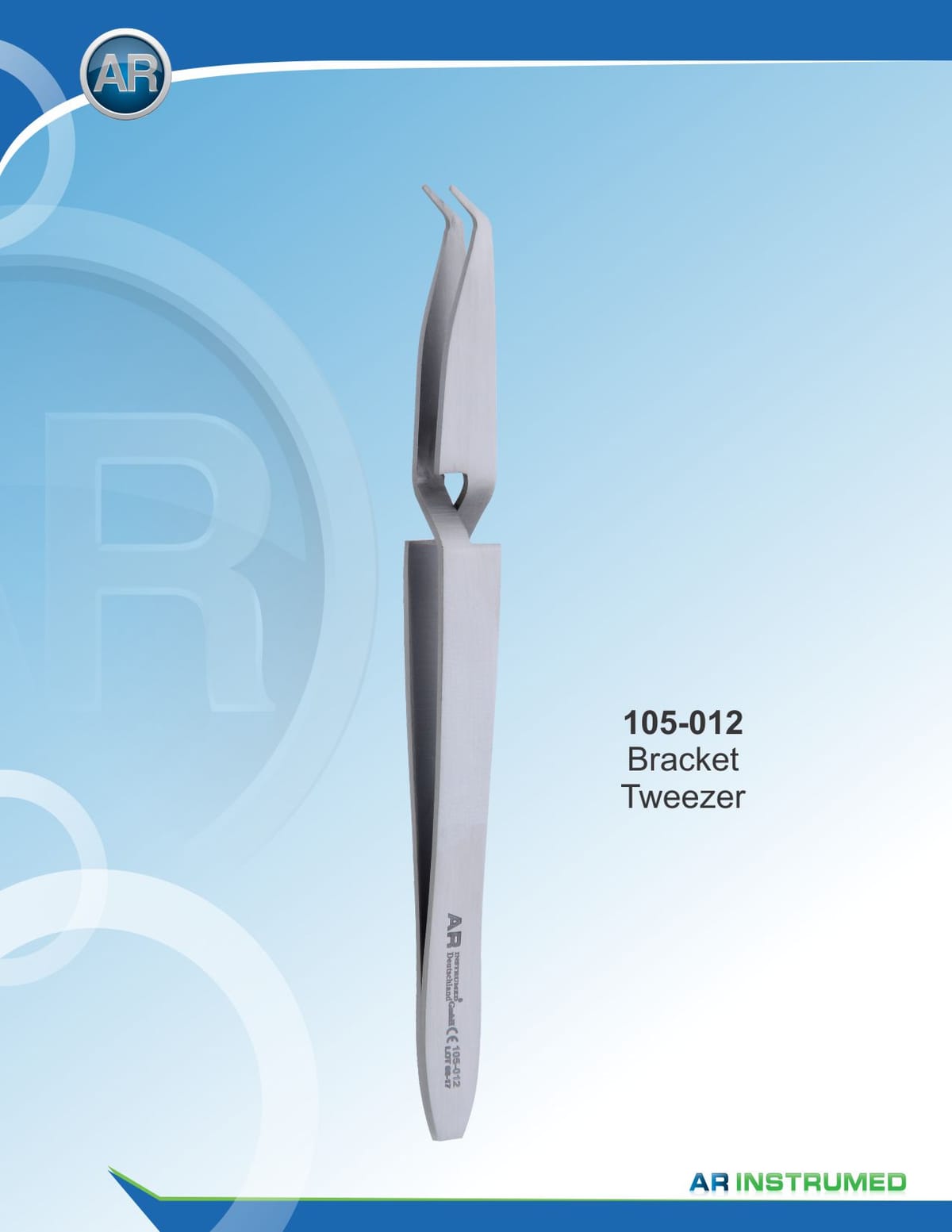 Bracket Tweezer 12cm – AR Instrumed, Zangen