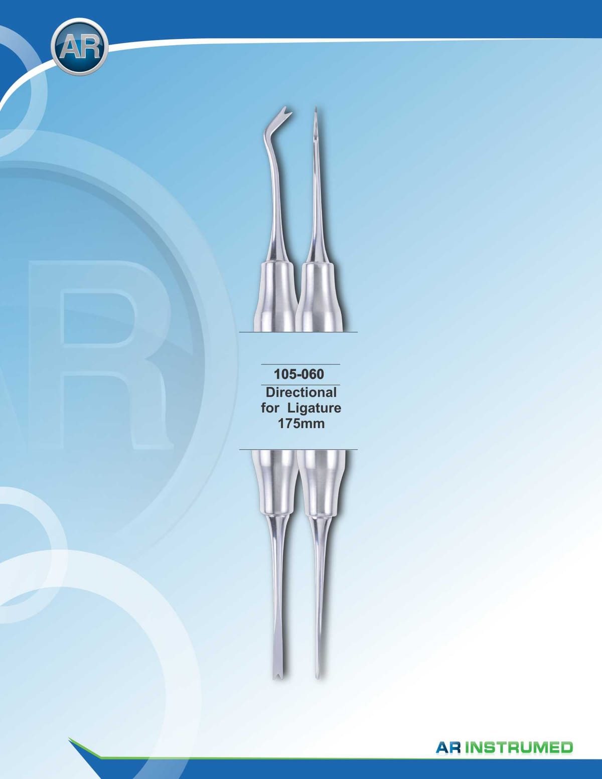 Directional For Ligature 17.5cm – AR Instrumed, Zangen