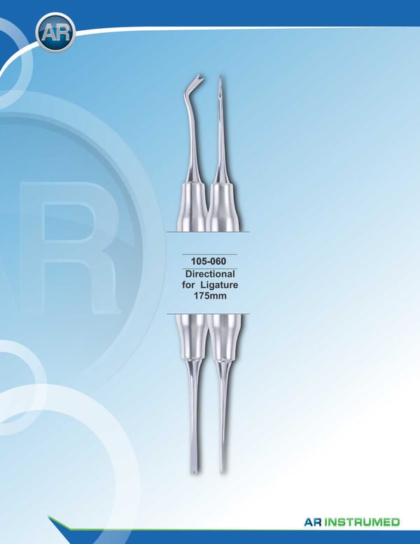 Directional For Ligature 17.5cm