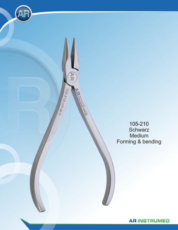 Schwarz Medium Forming &amp; Bending Plier