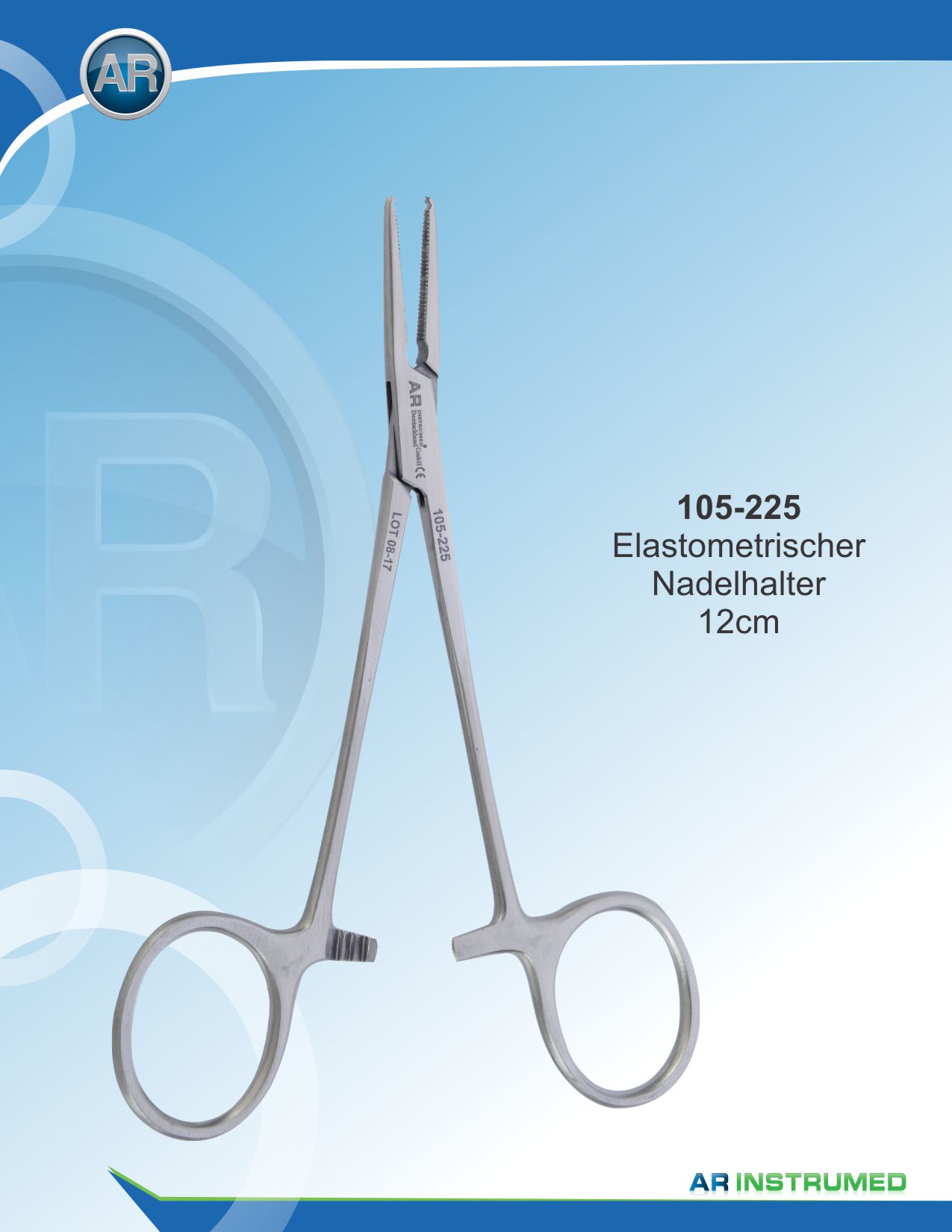 Elastomeric Ligature Placing Forceps with 12cm