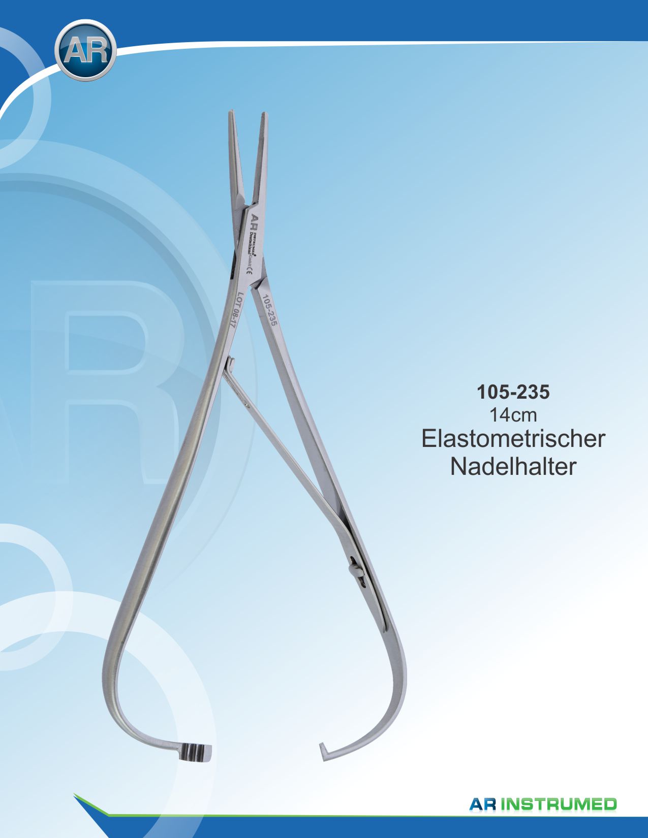 Ligature Placing Forceps with 14cm